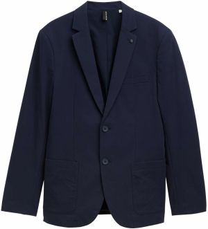 TOM TAILOR Biznis sako  tmavomodrá