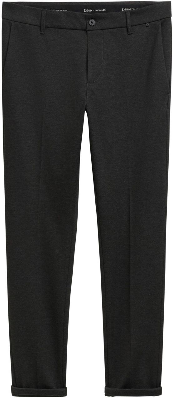 TOM TAILOR DENIM Chino nohavice  antracitová