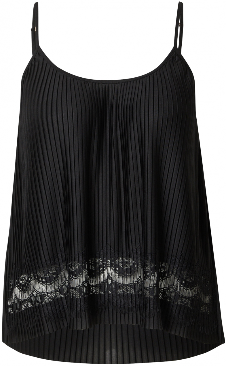 Guido Maria Kretschmer Curvy Top 'Romy'  čierna