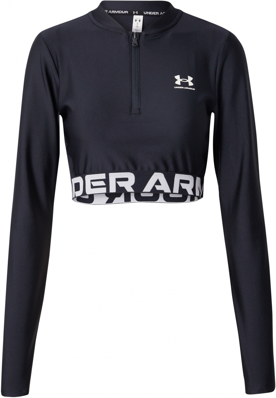 UNDER ARMOUR Funkčné tričko  čierna / šedobiela