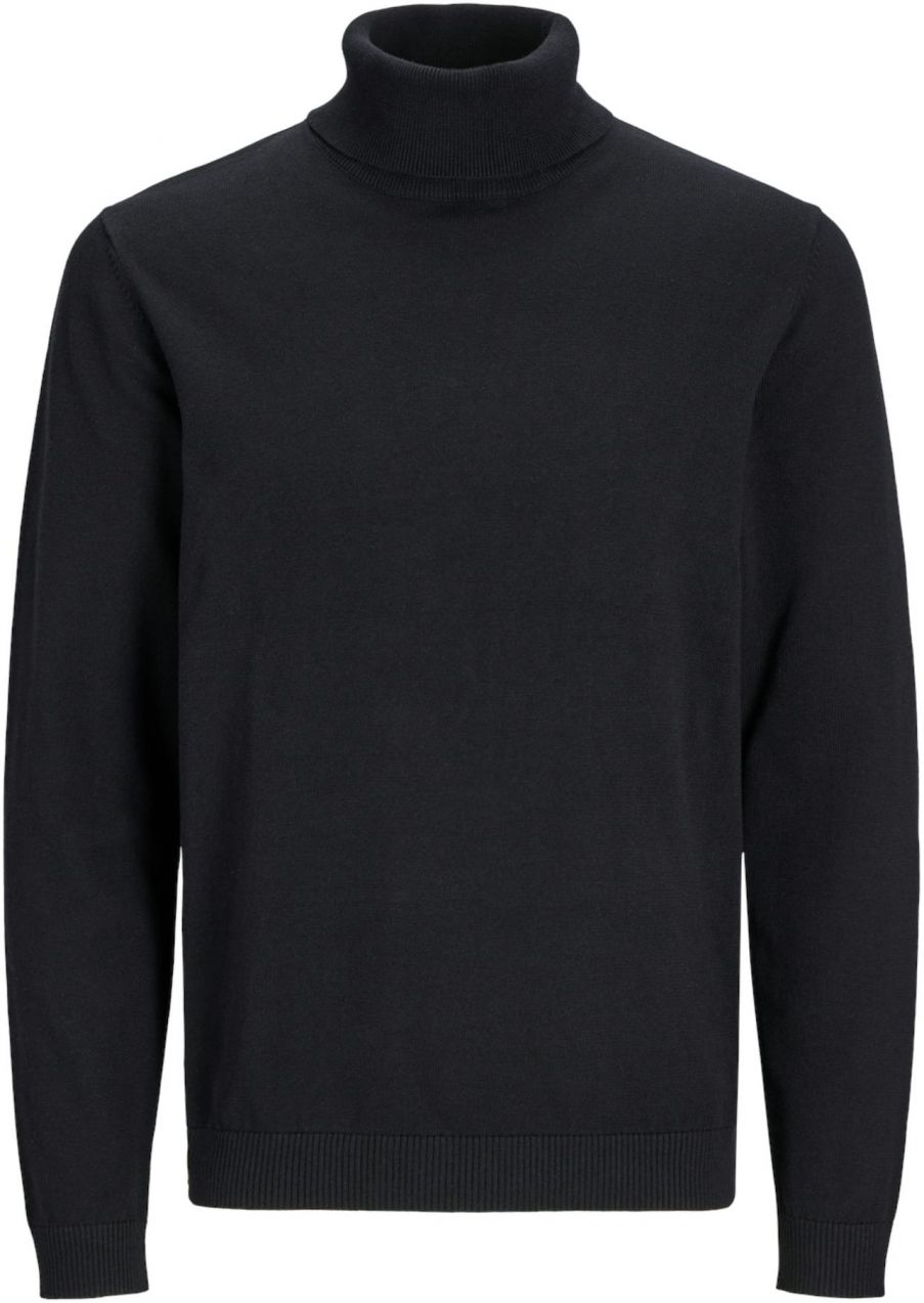 JACK & JONES Sveter 'JJEBasic'  čierna