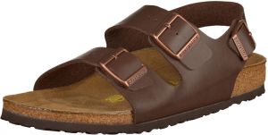 BIRKENSTOCK Sandále 'Milano'  tmavohnedá