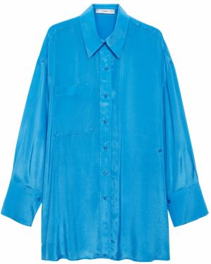 MANGO Blúzka 'Ramona'  azúrová