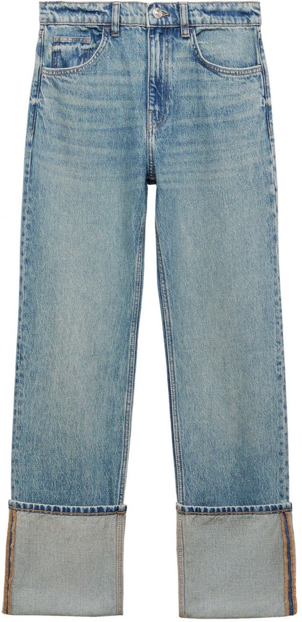 MANGO Džínsy 'Alison'  modrá denim