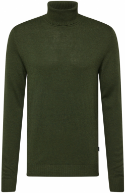 JACK & JONES Sveter 'JJEEmil'  olivová