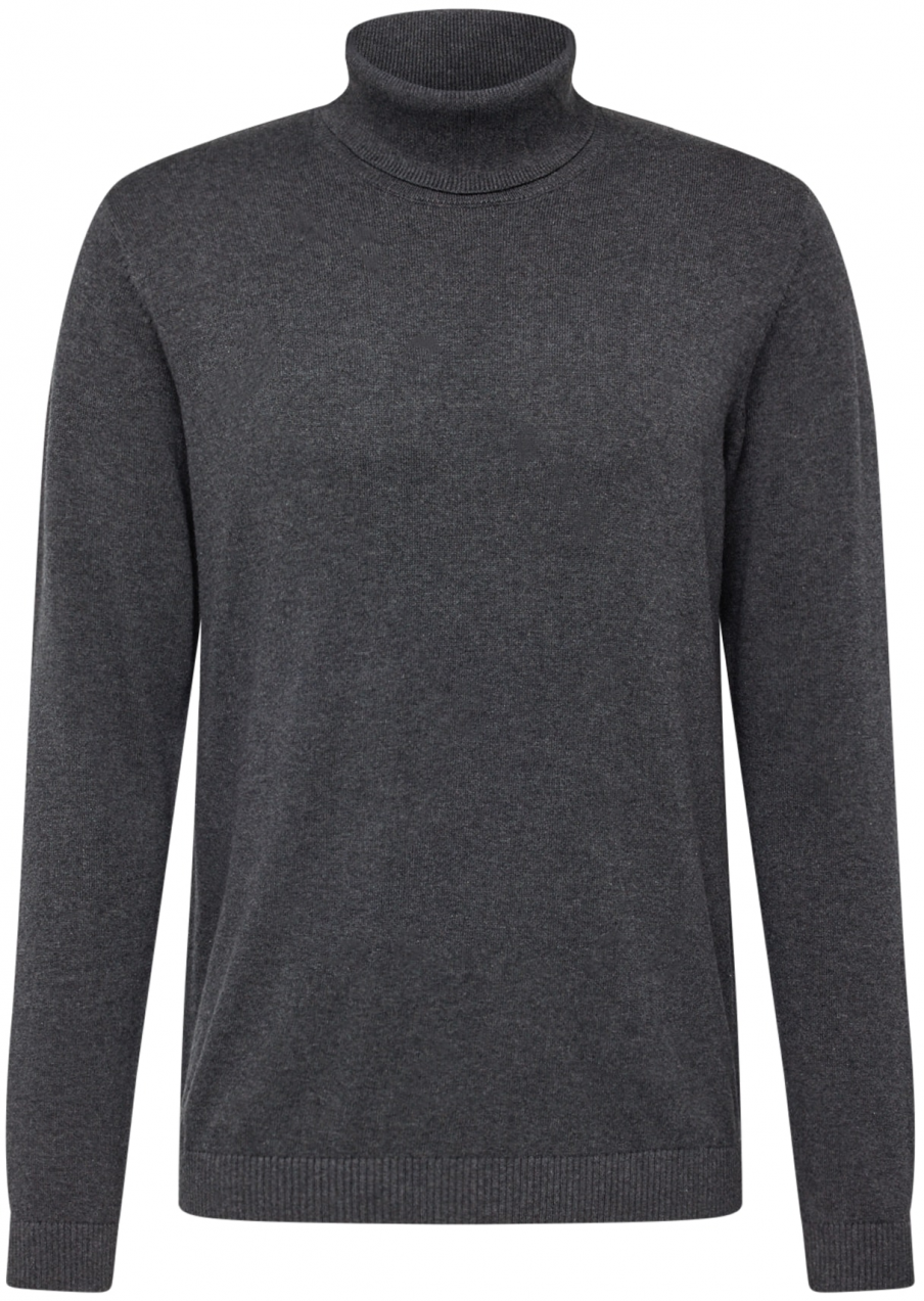 JACK & JONES Sveter 'JJEBasic'  tmavosivá