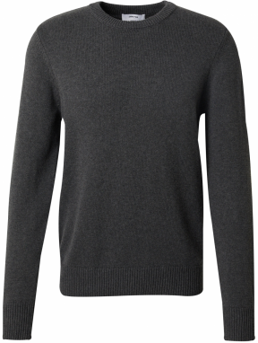 DAN FOX APPAREL Sveter 'Essential'  antracitová