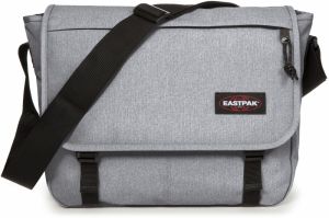 EASTPAK Messenger  sivá melírovaná / červená / čierna / biela