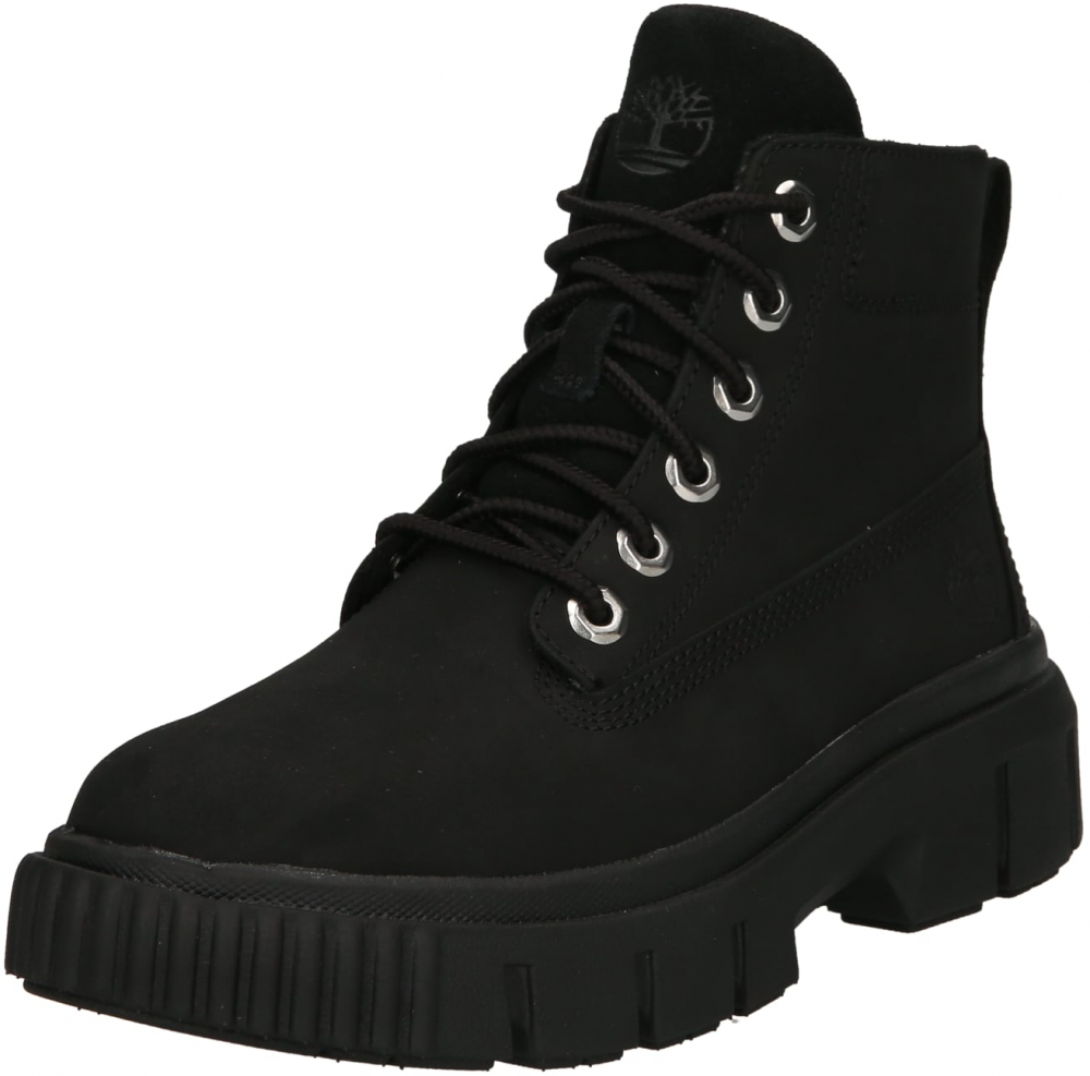TIMBERLAND Šnurovacie členkové čižmy 'Greyfield'  čierna