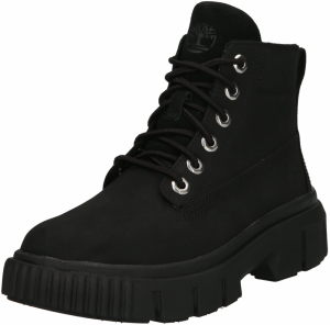 TIMBERLAND Šnurovacie členkové čižmy 'Greyfield'  čierna