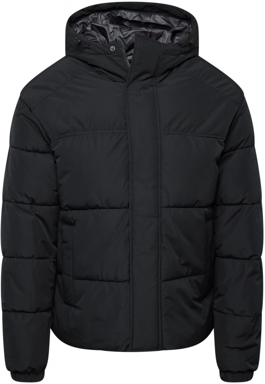 JACK & JONES Zimná bunda 'JJEBradley'  čierna