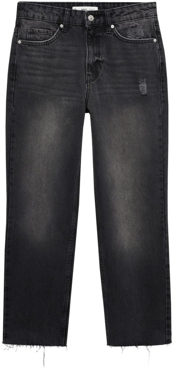 MANGO Džínsy 'BLANCA'  čierny denim
