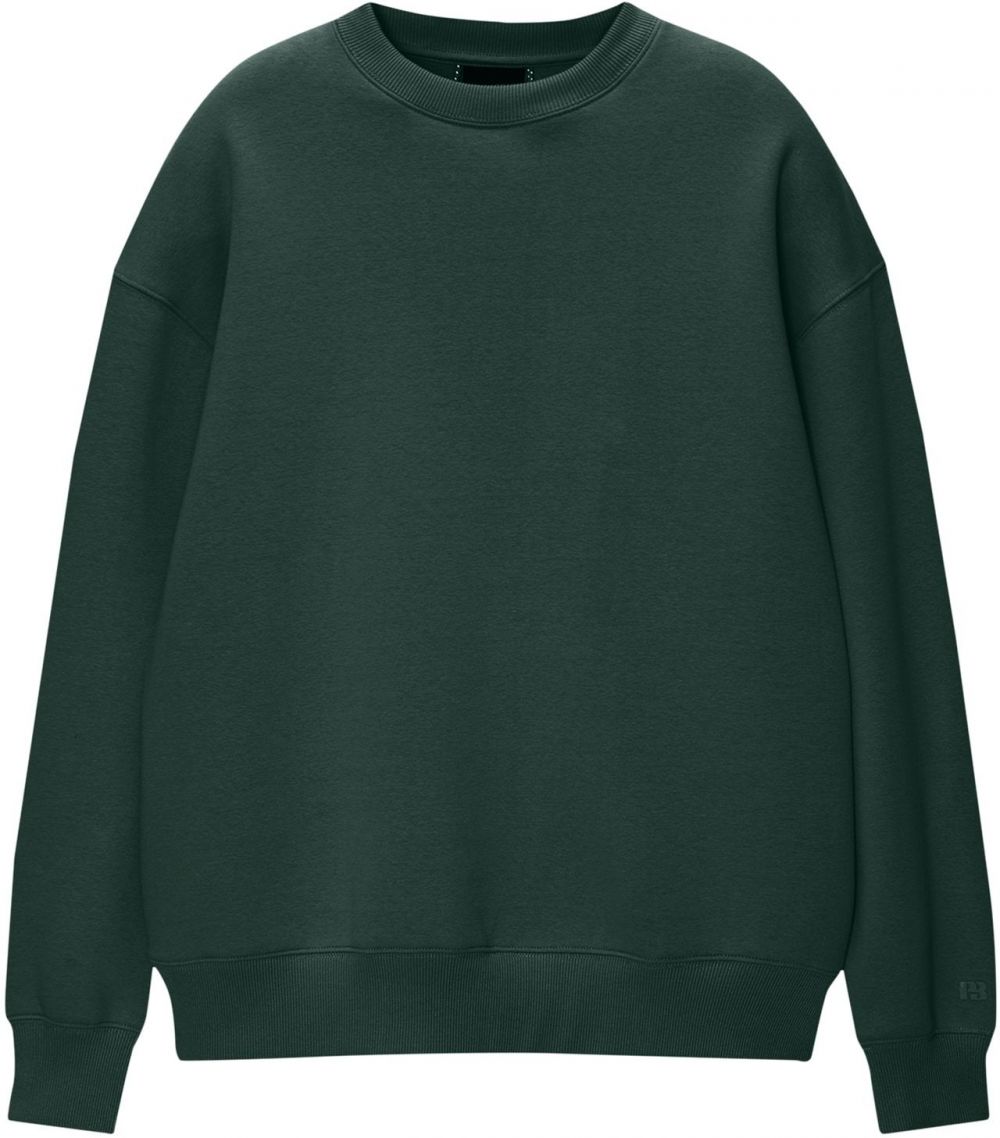 Pull&Bear Mikina  tmavozelená