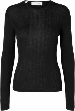 SELECTED FEMME Sveter 'SLFNaja'  čierna