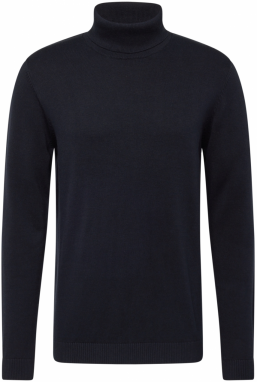 JACK & JONES Sveter 'JJEBasic'  námornícka modrá