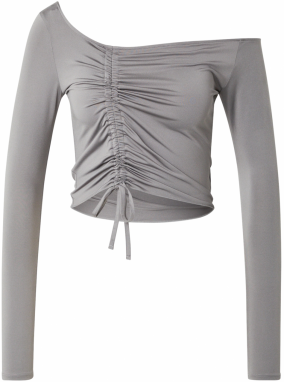 Monki Tričko  sivá