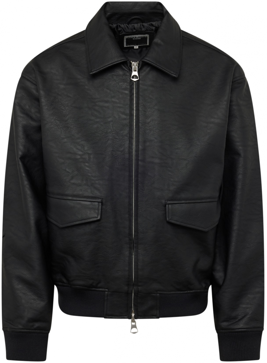 JACK & JONES Prechodná bunda  čierna