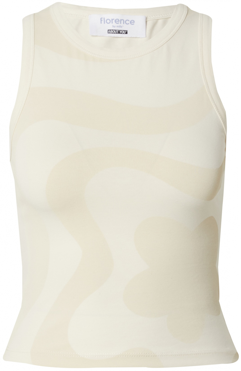 florence by mills exclusive for ABOUT YOU Top 'Dahlia'  béžová / svetlobéžová