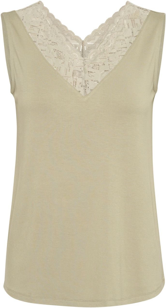 Cream Top 'Trulla'  olivová