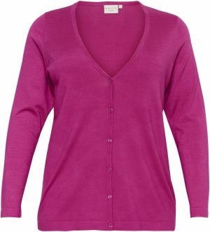 KAFFE CURVE Kardigán 'Farsia'  fuksia