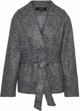 VERO MODA Prechodná bunda 'VMElitebergen'  tmavosivá