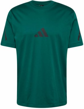 ADIDAS SPORTSWEAR Funkčné tričko 'Z.N.E.'  smaragdová / čierna