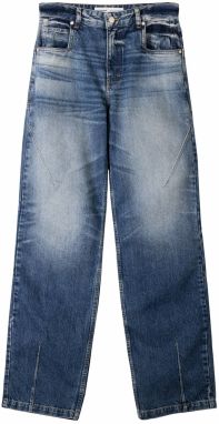 Bershka Džínsy  modrá denim