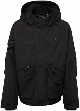 JACK & JONES Prechodná bunda 'JCOALPINE'  čierna