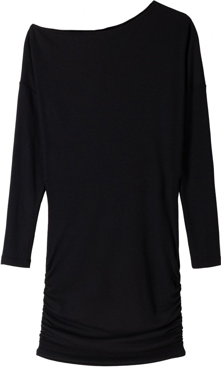 Bershka Šaty  čierna