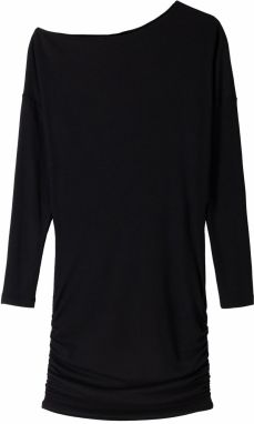 Bershka Šaty  čierna