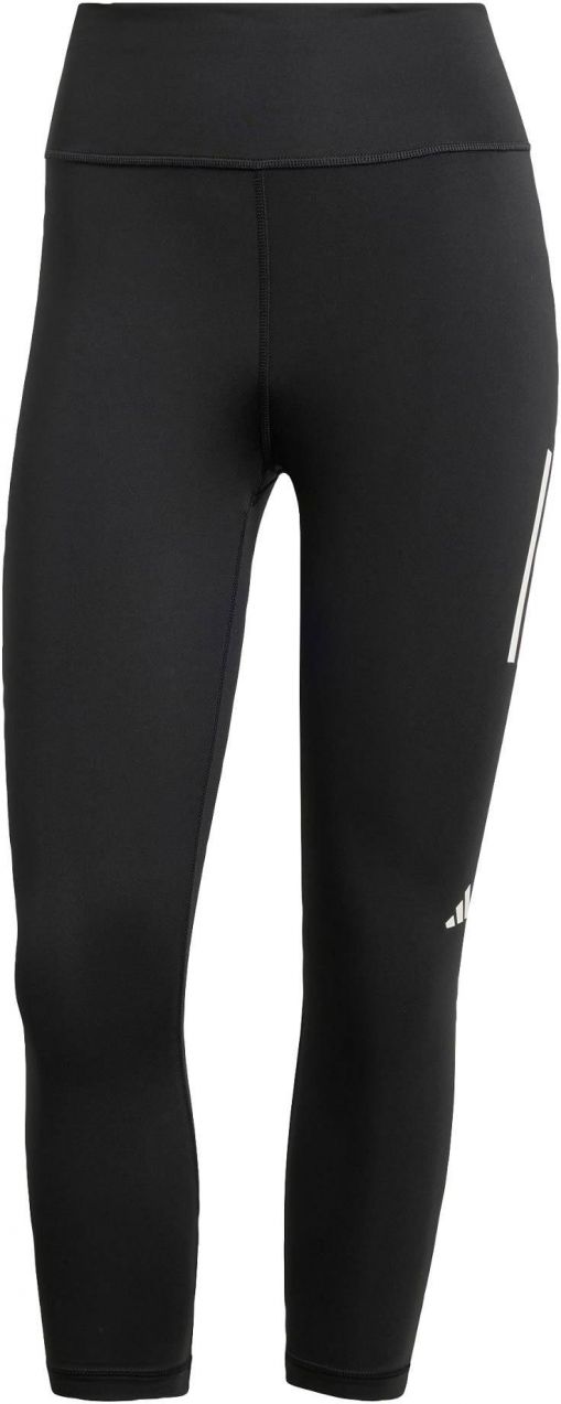 ADIDAS PERFORMANCE Športové nohavice 'Own The Run'  čierna / biela
