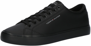 TOMMY HILFIGER Nízke tenisky 'Essential'  námornícka modrá / ohnivo červená / čierna / biela