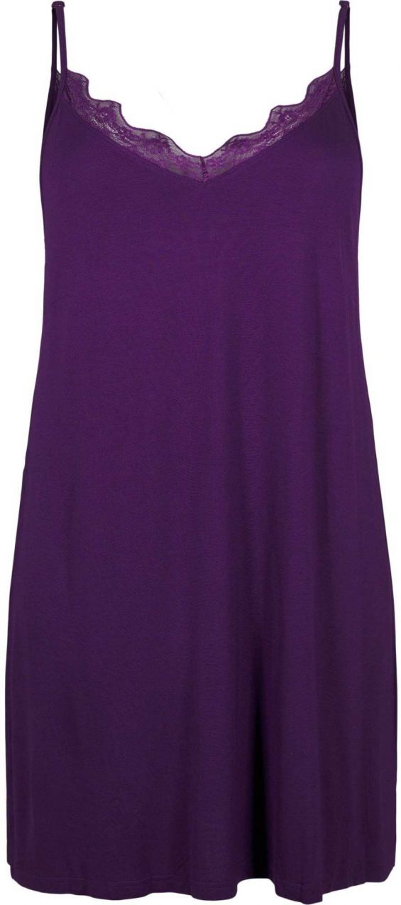 Zizzi Negližé 'LACE'  tmavofialová