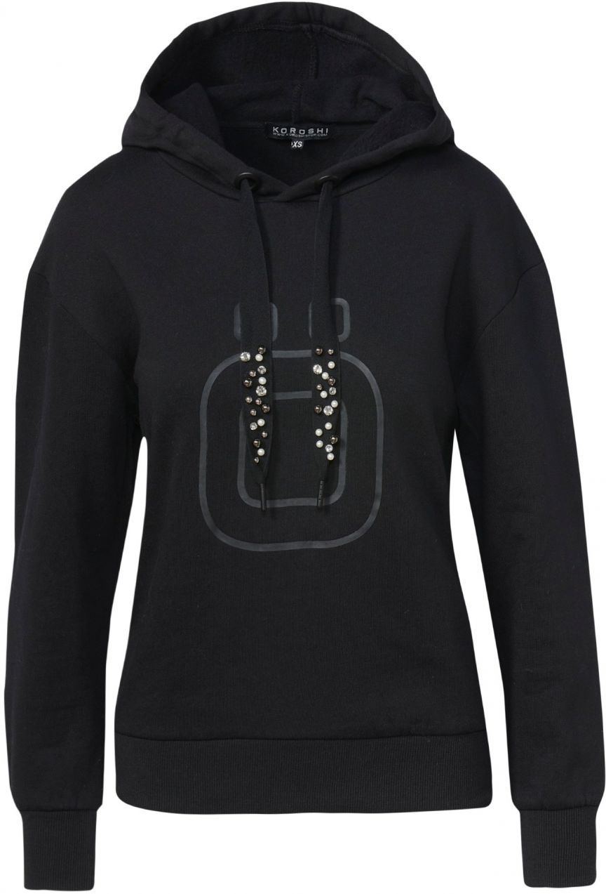 KOROSHI Mikina  čierna