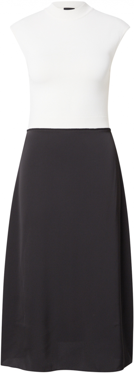 BOSS Pletené šaty 'Ferdola'  nebielená / čierna