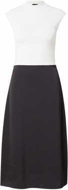 BOSS Pletené šaty 'Ferdola'  nebielená / čierna