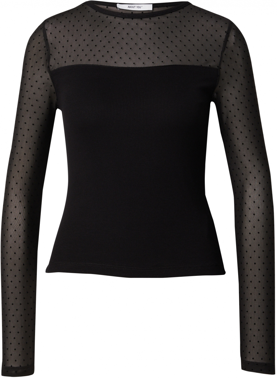 ABOUT YOU Tričko 'Stina'  čierna
