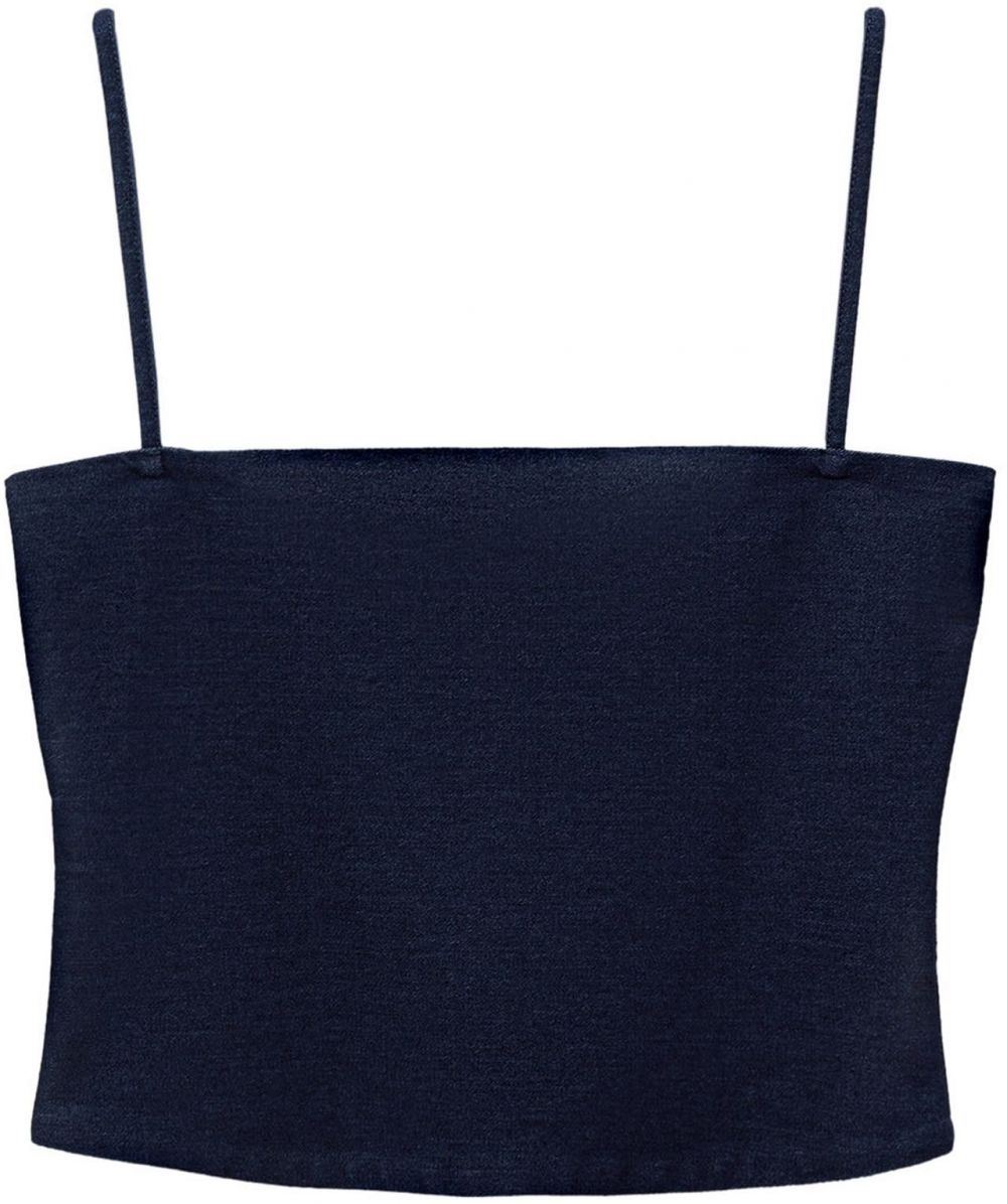 MANGO Top  námornícka modrá