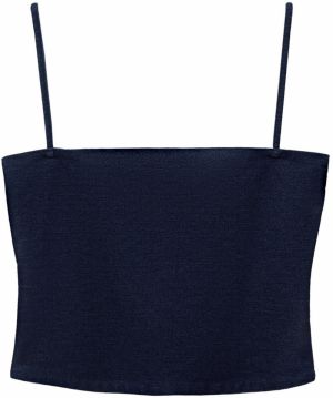 MANGO Top  námornícka modrá