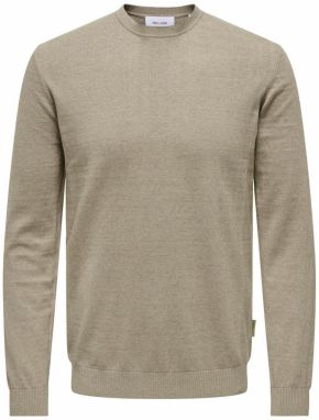 Only & Sons Sveter 'ONSLoui'  tmavobéžová