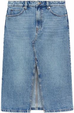 MANGO Sukňa 'SOLE'  modrá denim