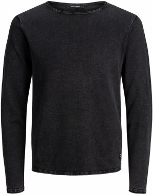 JACK & JONES Sveter 'JJLeo'  čierna