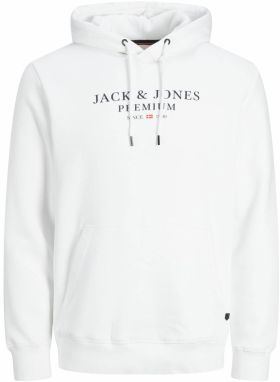 JACK & JONES Mikina 'JPRBLUArchie'  čierna / biela