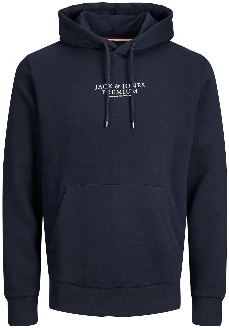 JACK & JONES Mikina 'JPRBLUArchie'  námornícka modrá / biela