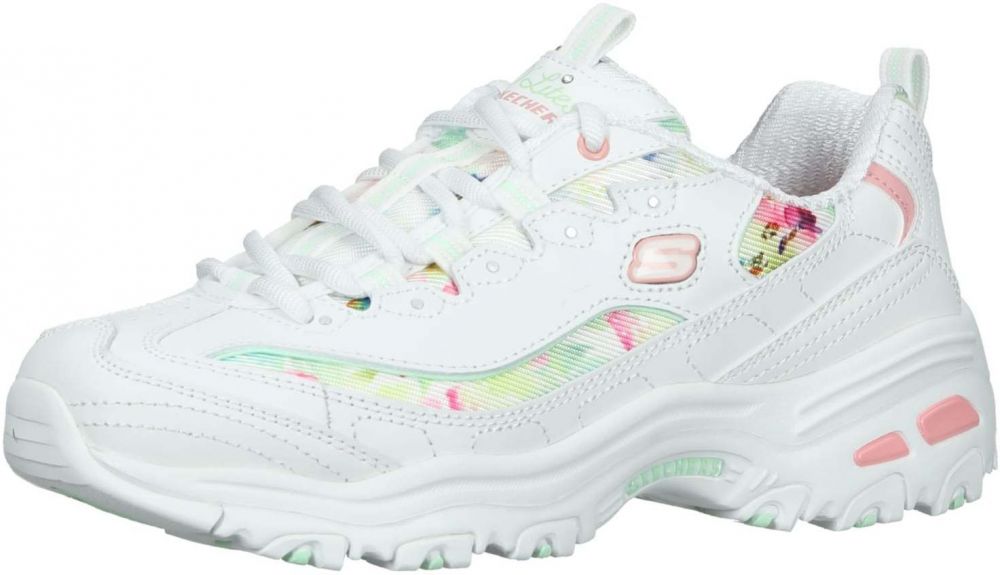 SKECHERS Nízke tenisky  žltá / zelená / fialová / ružová / biela