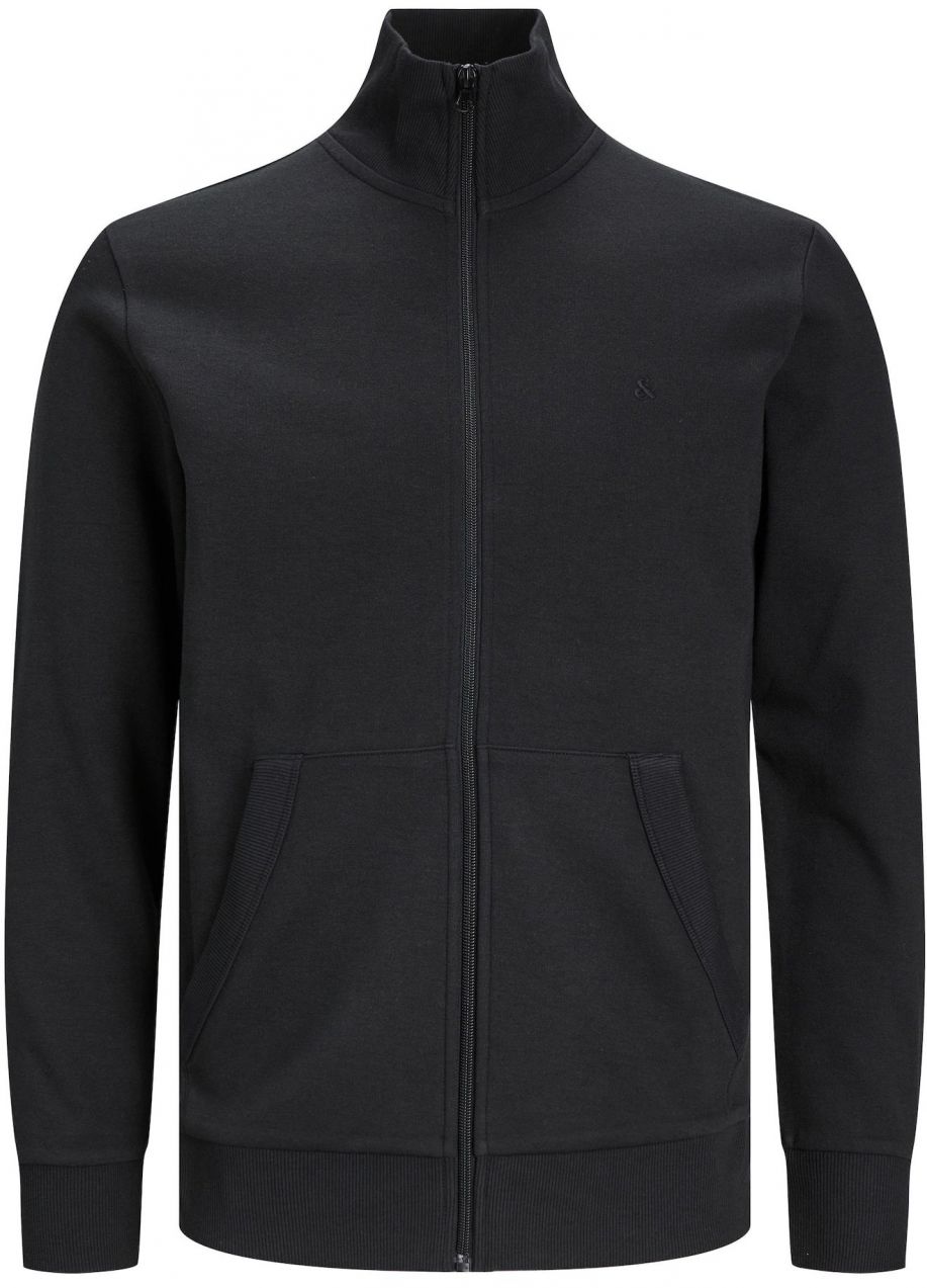 JACK & JONES Tepláková bunda 'JJEPaulos'  čierna