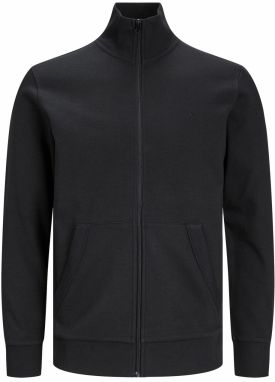 JACK & JONES Tepláková bunda 'JJEpaulos'  čierna