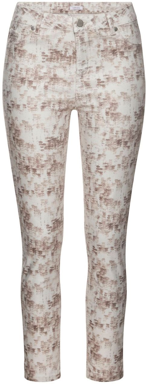LASCANA Jeggings  nebielená / svetlohnedá
