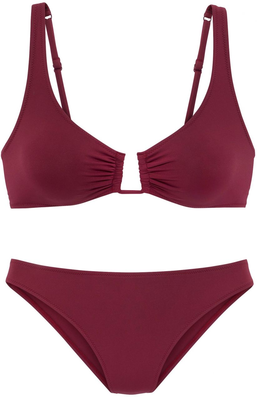 s.Oliver Bikiny  bordová