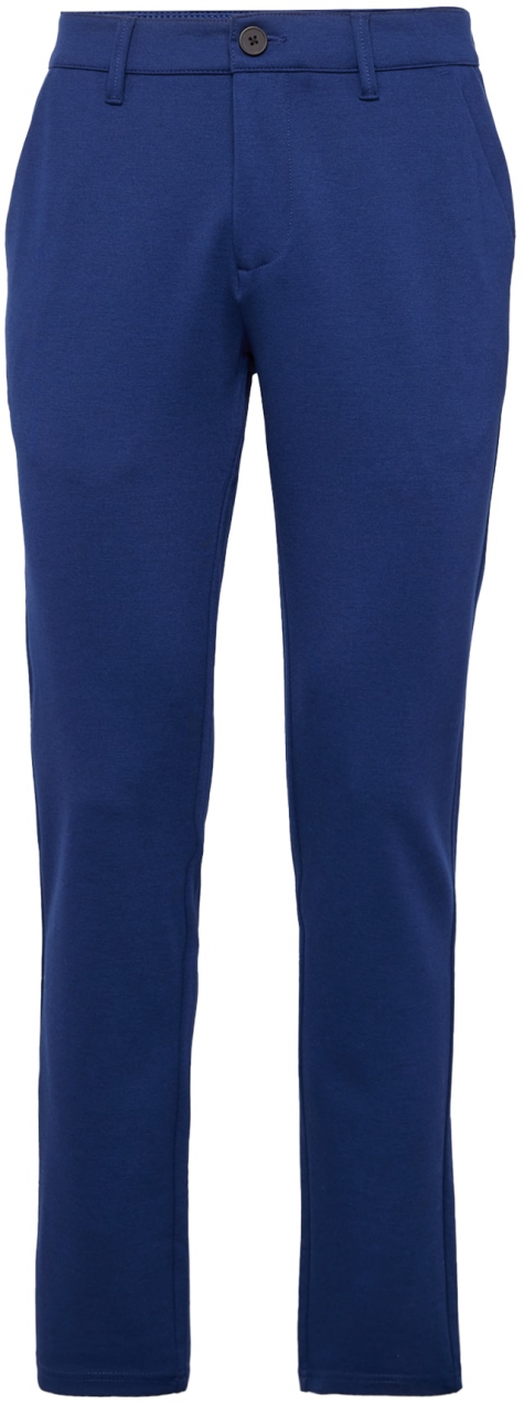 BLEND Chino nohavice 'Langford'  námornícka modrá